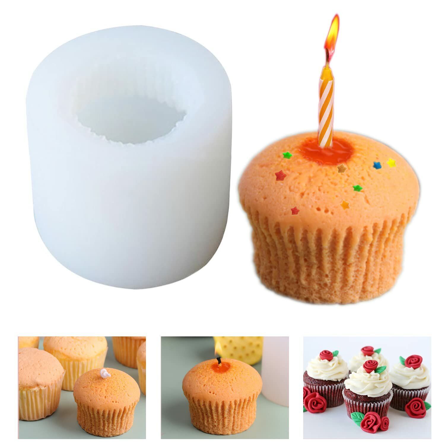 How to Make a Cupcake Candle